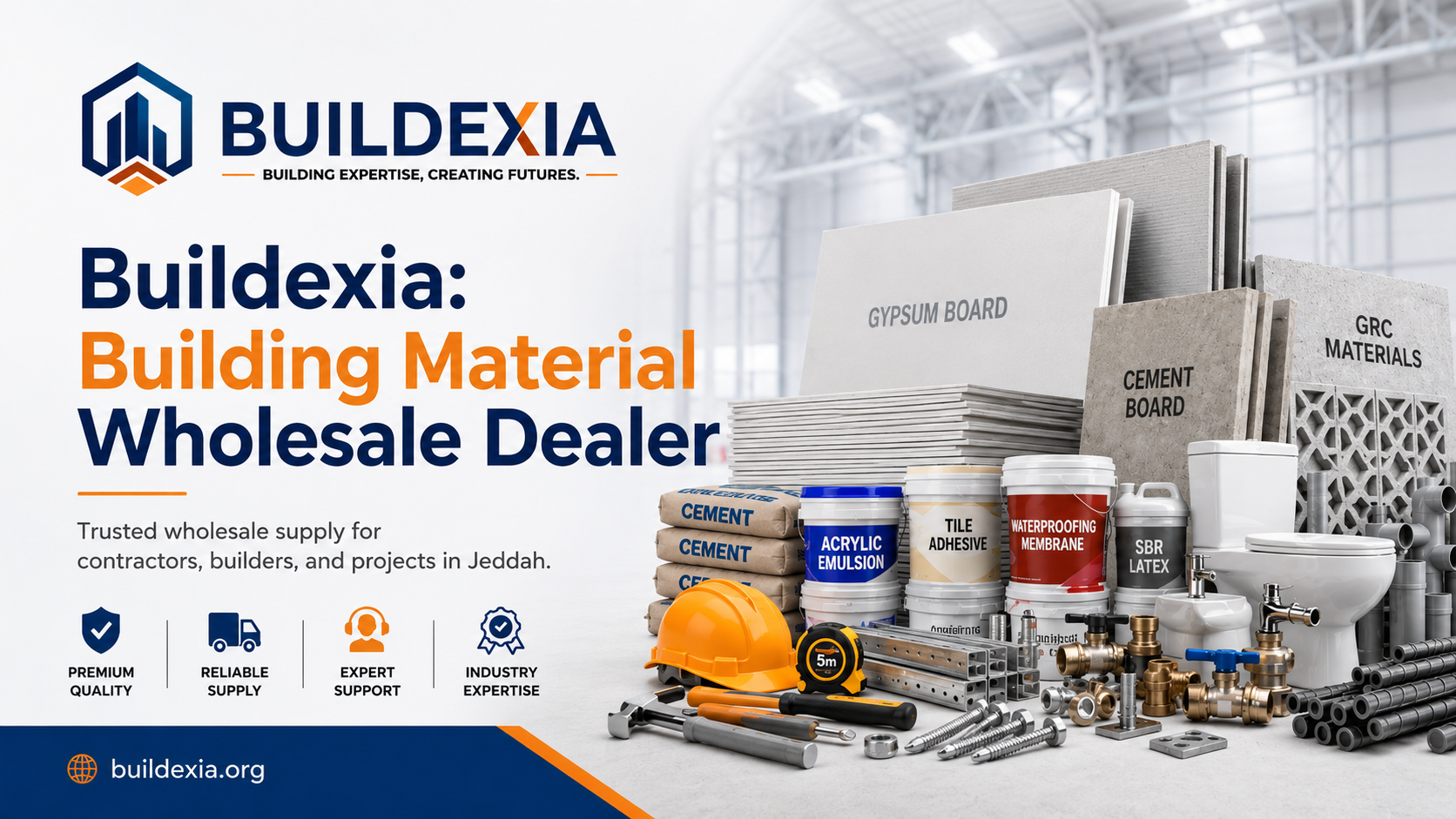 Buildexia: Building Material Wholesale Dealer