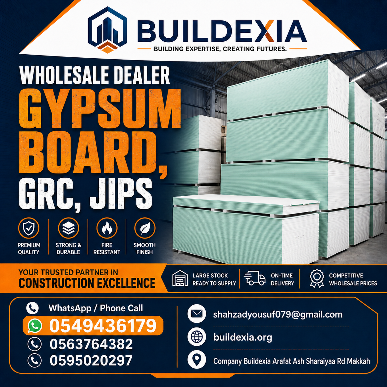 GRC & Gypsum Board: A Guide for Modern Construction